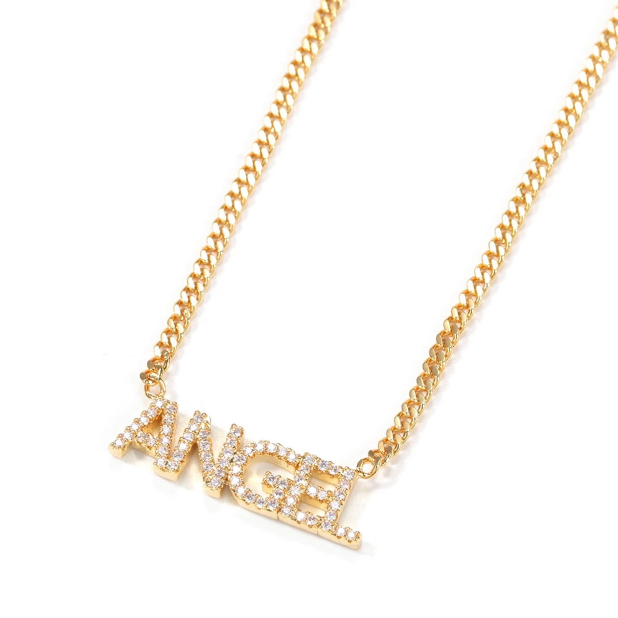 Crystal Name Necklace